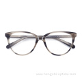 German Eyewear Fashionable Women Acetate Glasses Flexible Eyeglasses Frame